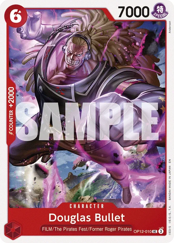Douglas Bullet (OP12-010) Single: One Piece Legacy of the Master Einzelkarte