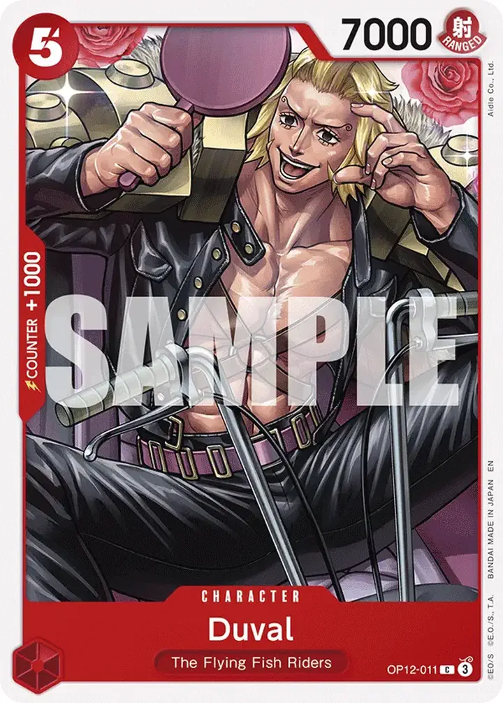 Duval (OP12-011) Single: One Piece Legacy of the Master Einzelkarte