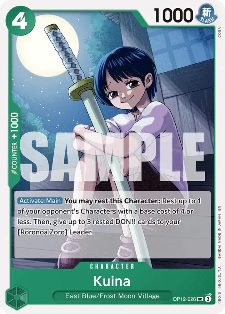 Kuina (OP12-026) Single: One Piece Legacy of the Master Einzelkarte