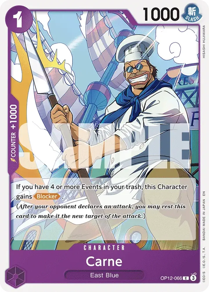Carne (OP12-066) Single: One Piece Legacy of the Master Einzelkarte