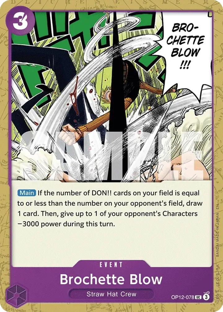 Brochette Blow (OP12-078) Single: One Piece Legacy of the Master Einzelkarte