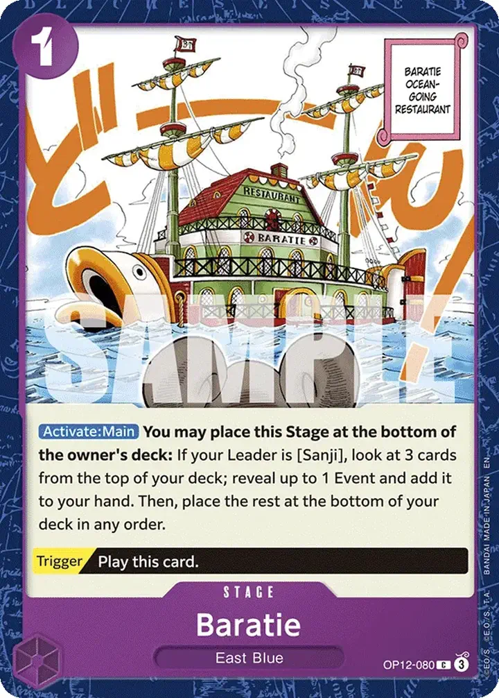 Baratie (OP12-080) Single: One Piece Legacy of the Master Einzelkarte