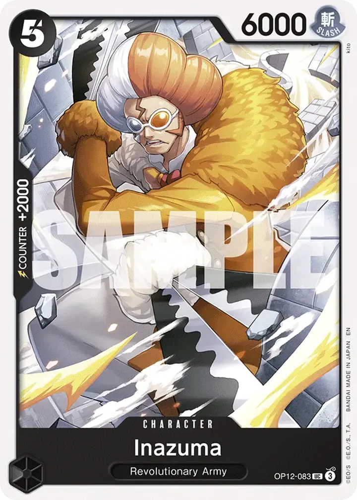 Inazuma (OP12-083) Single: One Piece Legacy of the Master Einzelkarte