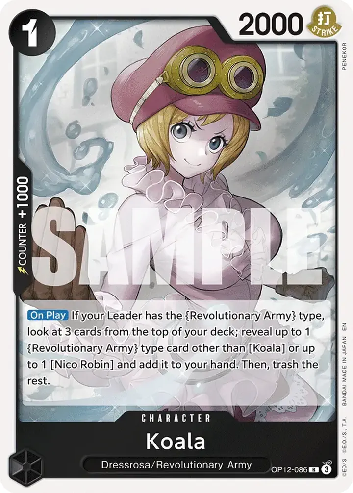Koala (OP12-086) (V.1) Single: One Piece Legacy of the Master Einzelkarte