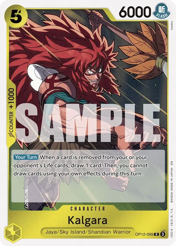 Kalgara (OP12-099) Single: One Piece Legacy of the Master Einzelkarte
