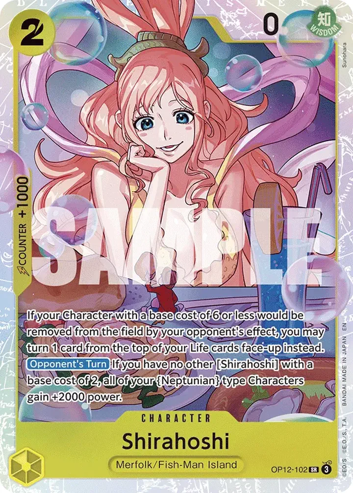 Shirahoshi (OP12-102) (V.1) Single: One Piece Legacy of the Master Einzelkarte