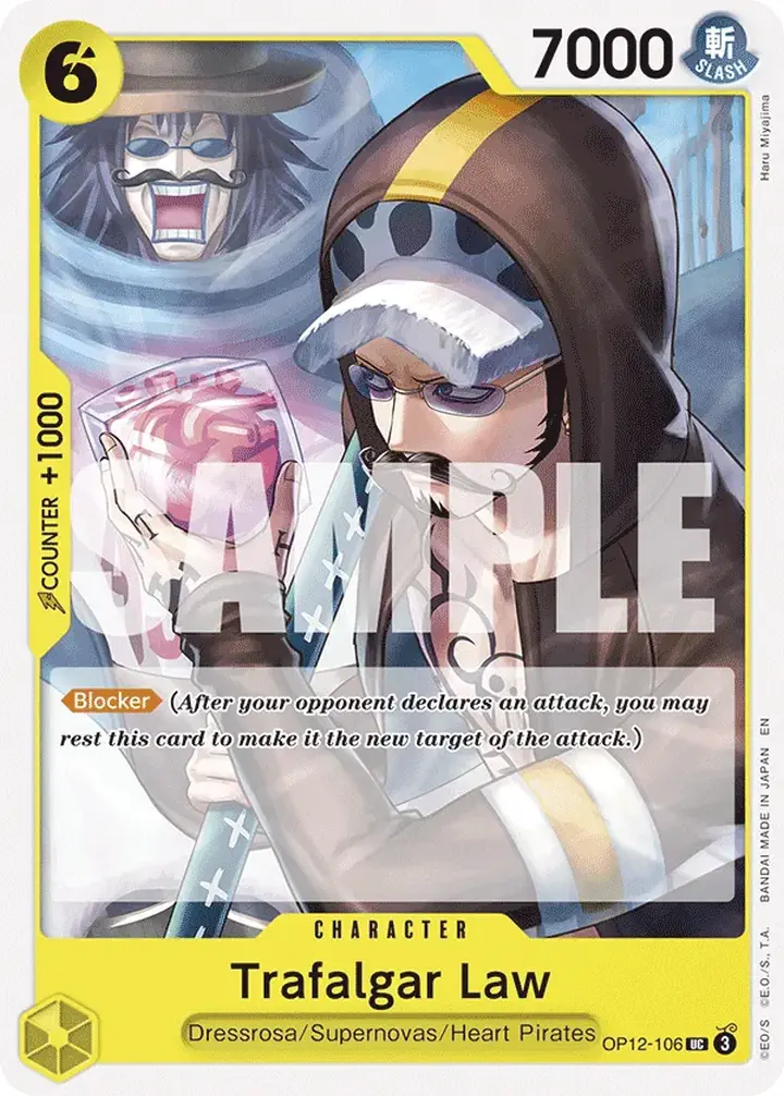Trafalgar Law (OP12-106) Single: One Piece Legacy of the Master Einzelkarte