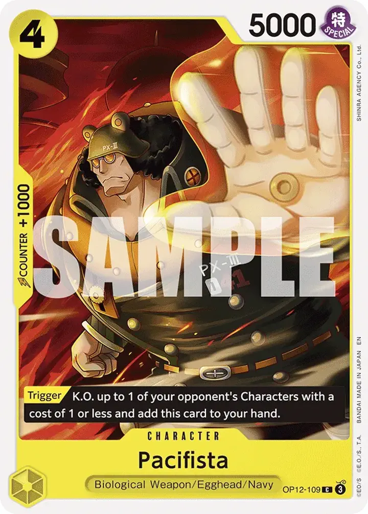 Pacifista (OP12-109) Single: One Piece Legacy of the Master Einzelkarte
