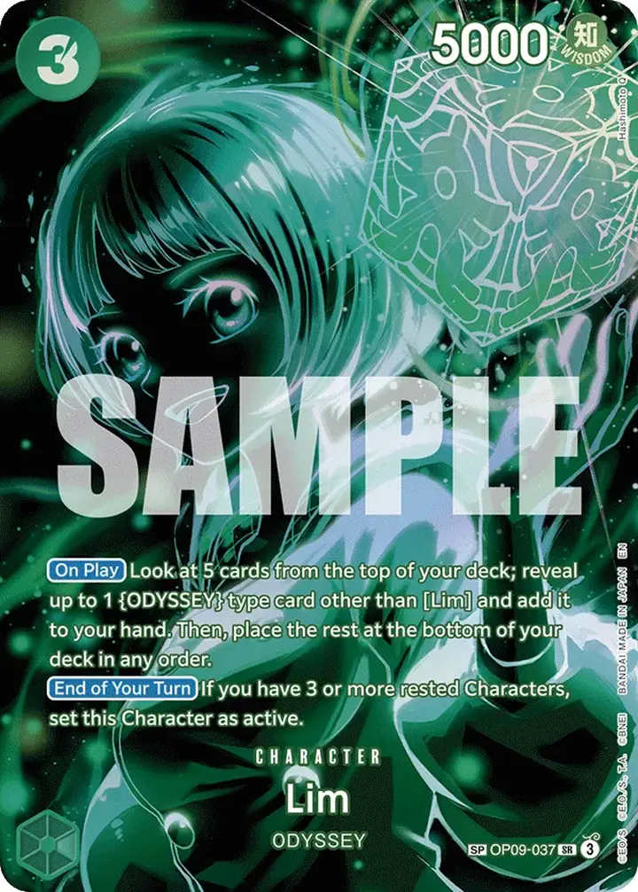 Lim (OP09-037) Single: One Piece Legacy of the Master Einzelkarte