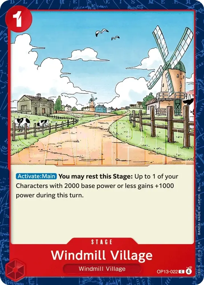 Windmill Village (OP13-022)