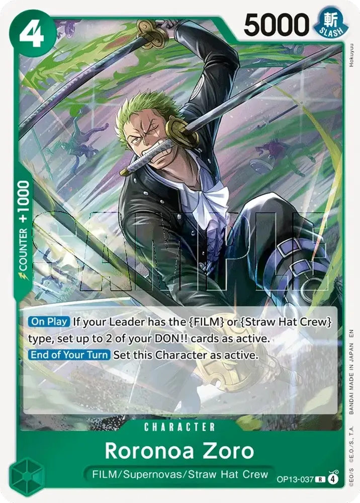 Roronoa Zoro (OP13-037)