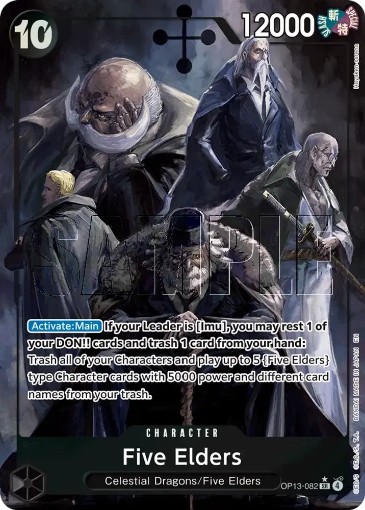 Five Elders (OP13-082) (V.2)