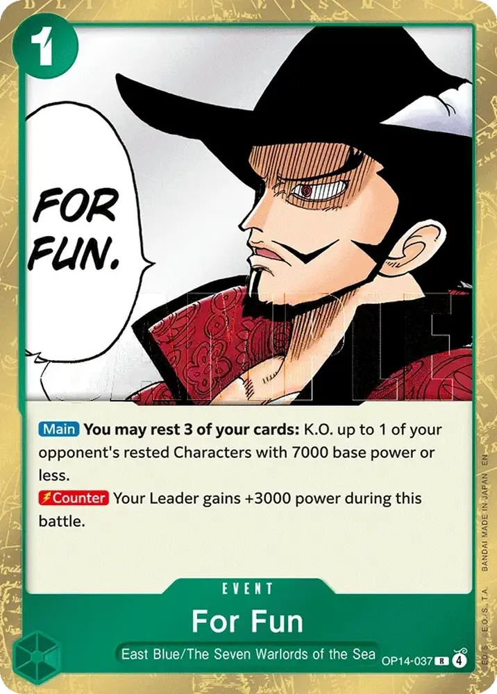 For Fun (OP14-037)
