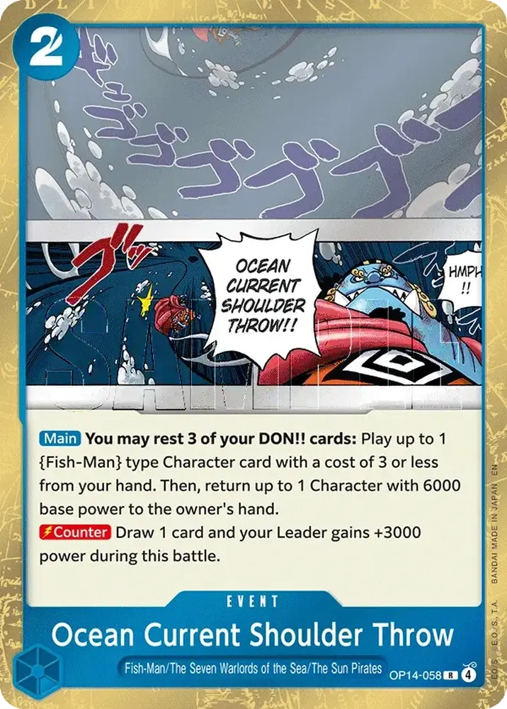 Ocean Current Shoulder Throw (OP14-058)