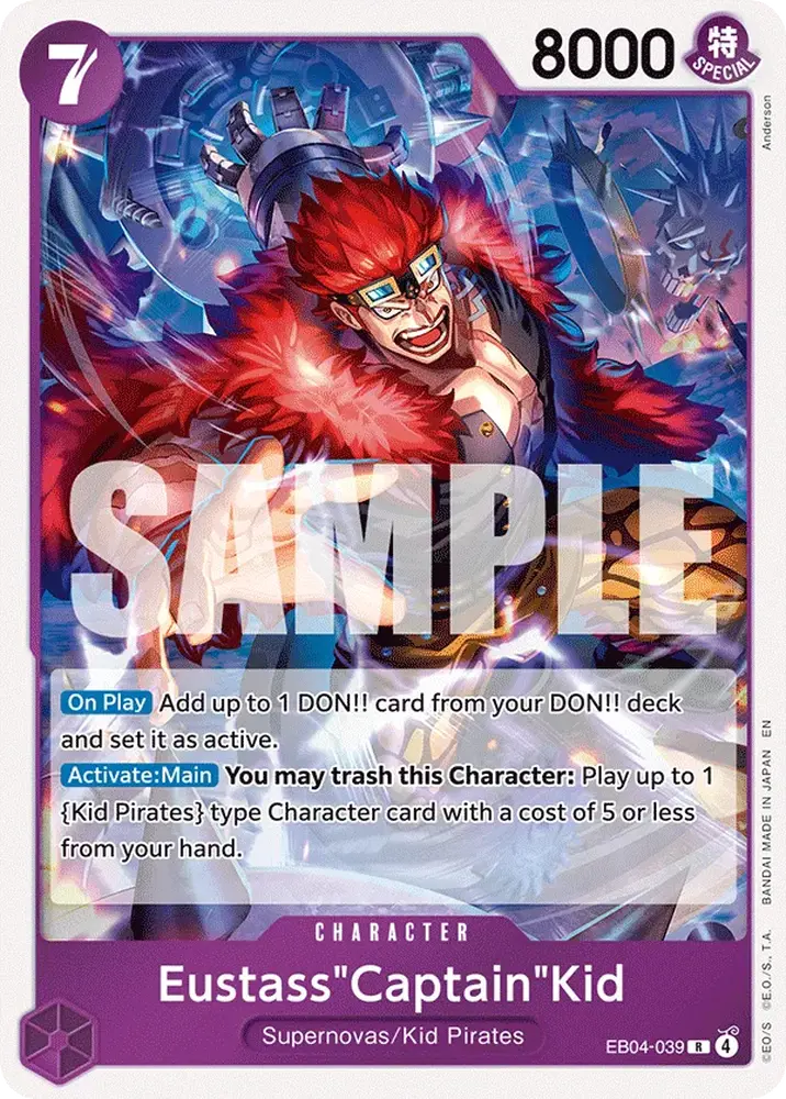 Eustass"Captain"Kid (EB04-039) (V.1)
