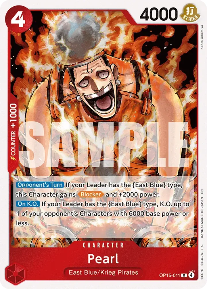 Pearl (OP15-011) Single: One Piece Adventure on Kami’s Island Einzelkarte