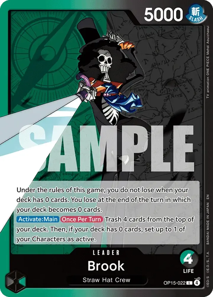 Brook (OP15-022) (V.1) Single: One Piece Adventure on Kami’s Island Einzelkarte