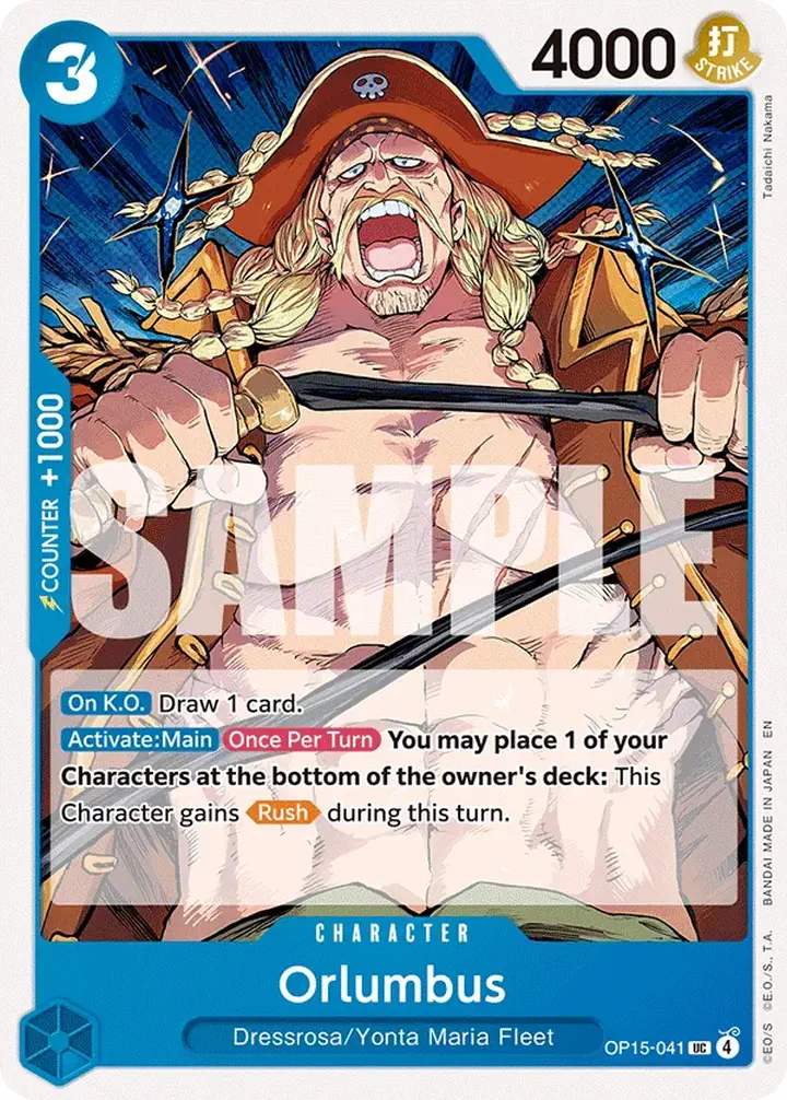 Orlumbus (OP15-041) Single: One Piece Adventure on Kami’s Island Einzelkarte