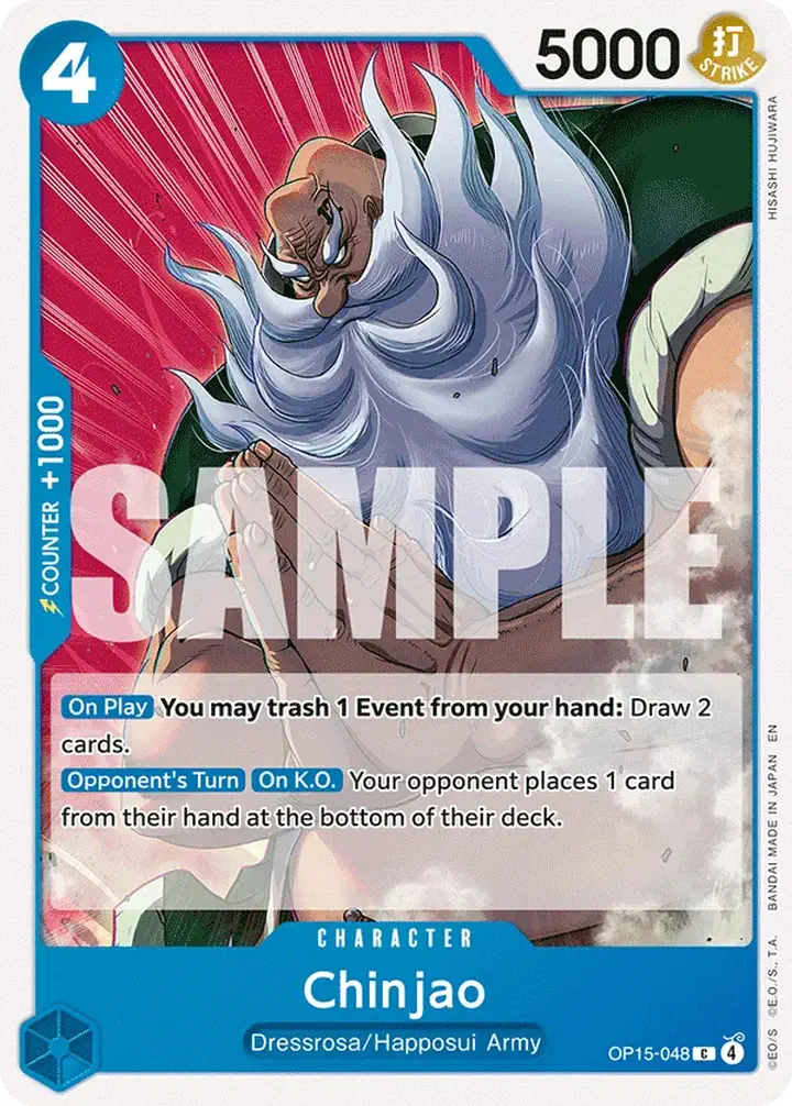 Chinjao (OP15-048) Single: One Piece Adventure on Kami’s Island Einzelkarte