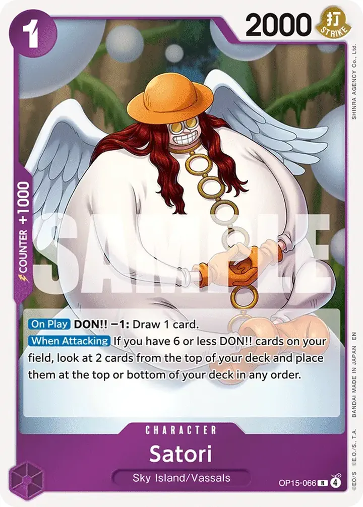 Satori (OP15-066) Single: One Piece Adventure on Kami’s Island Einzelkarte