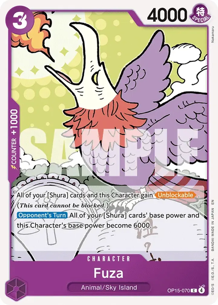 Fuza (OP15-070) Single: One Piece Adventure on Kami’s Island Einzelkarte