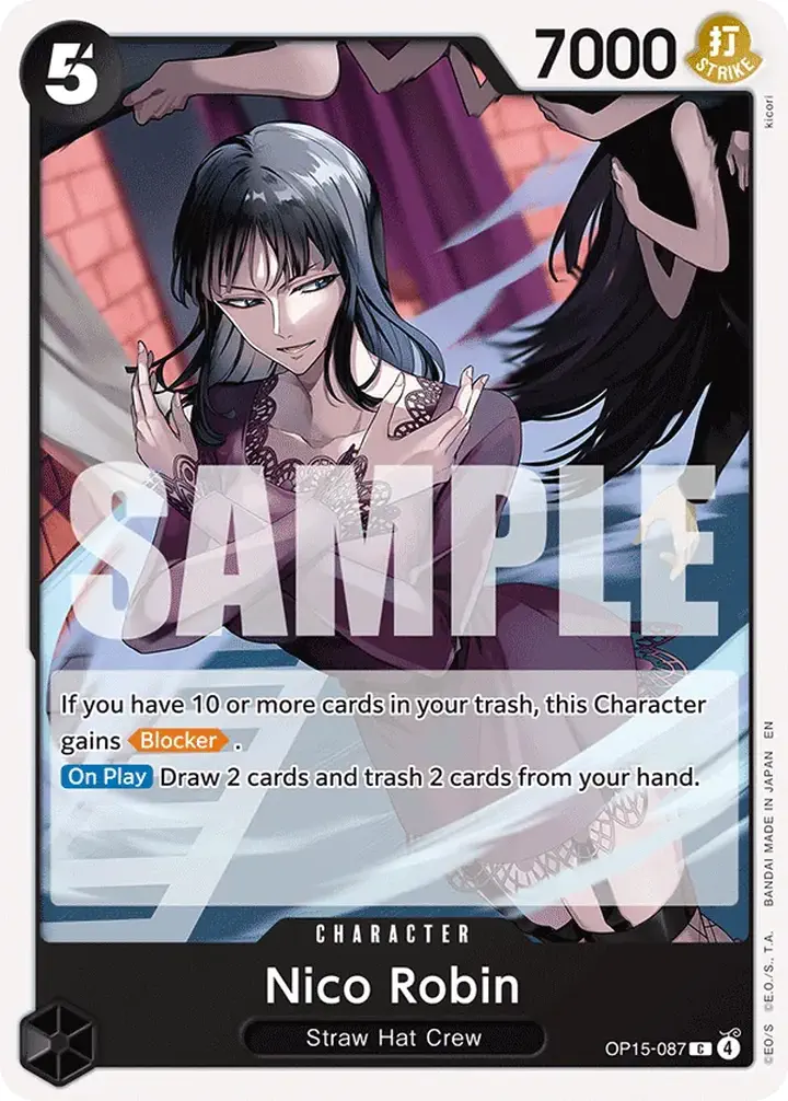 Nico Robin (OP15-087) Single: One Piece Adventure on Kami’s Island Einzelkarte