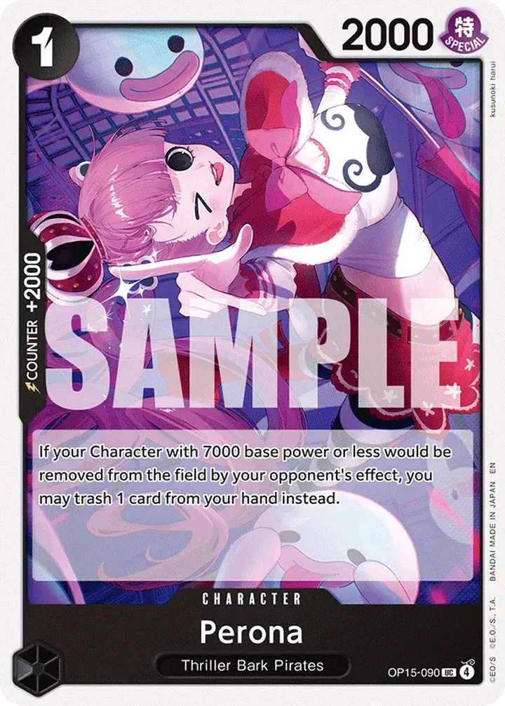 Perona (OP15-090) Single: One Piece Adventure on Kami’s Island Einzelkarte