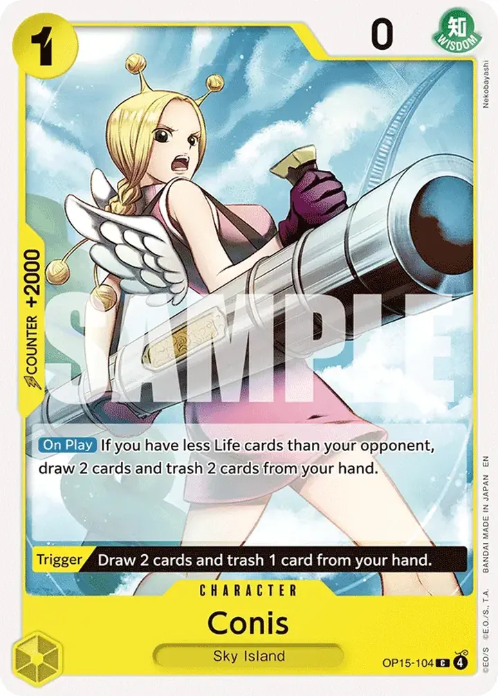 Conis (OP15-104) Single: One Piece Adventure on Kami’s Island Einzelkarte