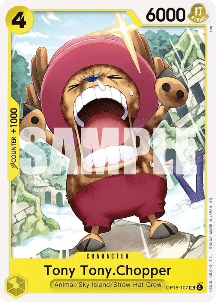 Tony Tony.Chopper (OP15-107) Single: One Piece Adventure on Kami’s Island Einzelkarte