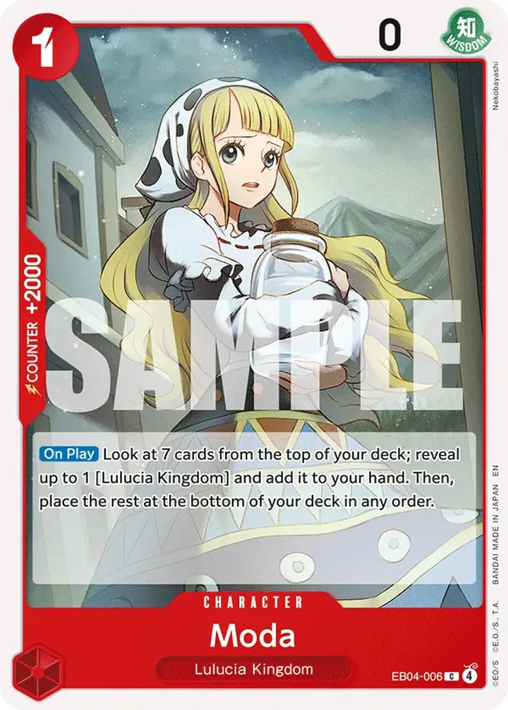 Moda (EB04-006) Single: One Piece Adventure on Kami’s Island Einzelkarte