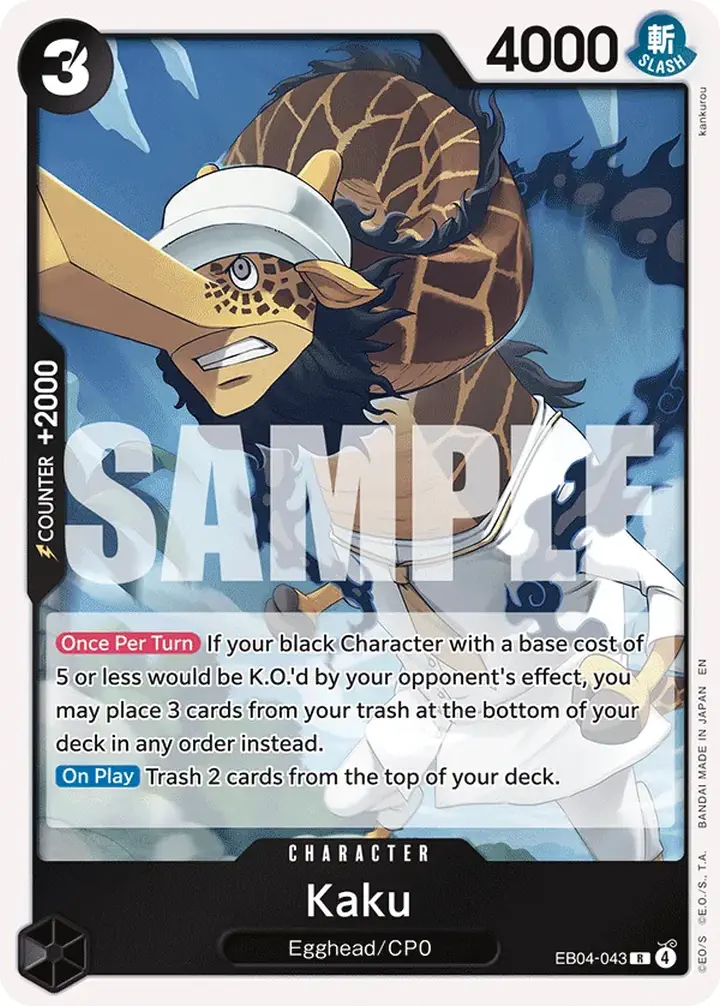 Kaku (EB04-043) (V.1) Single: One Piece Adventure on Kami’s Island Einzelkarte