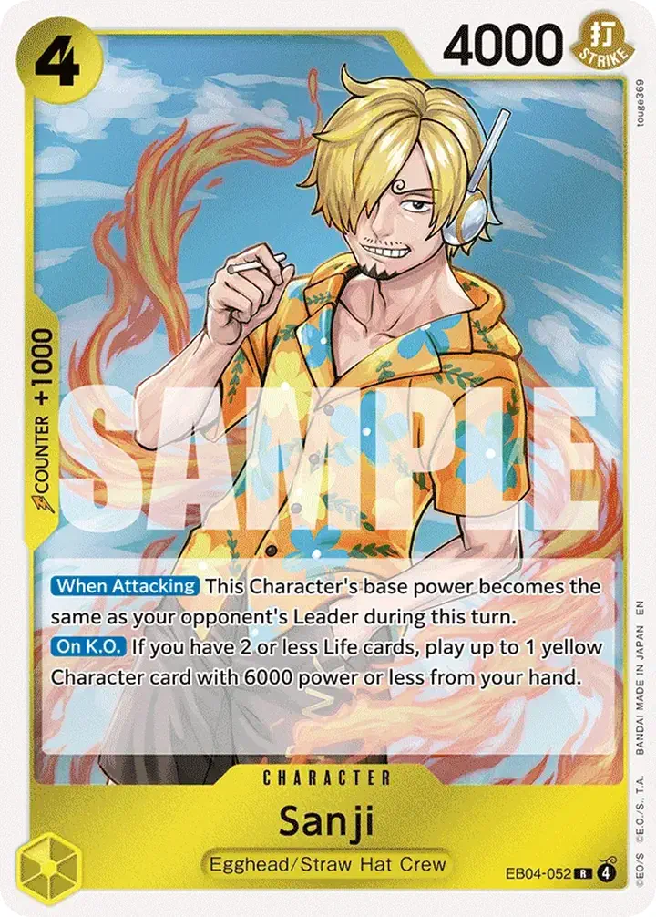 Sanji (EB04-052) (V.1) Single: One Piece Adventure on Kami’s Island Einzelkarte
