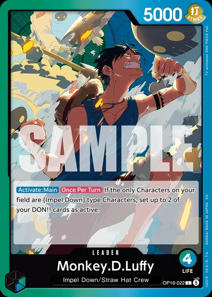 Monkey.D.Luffy (OP16-022) (V.1)
