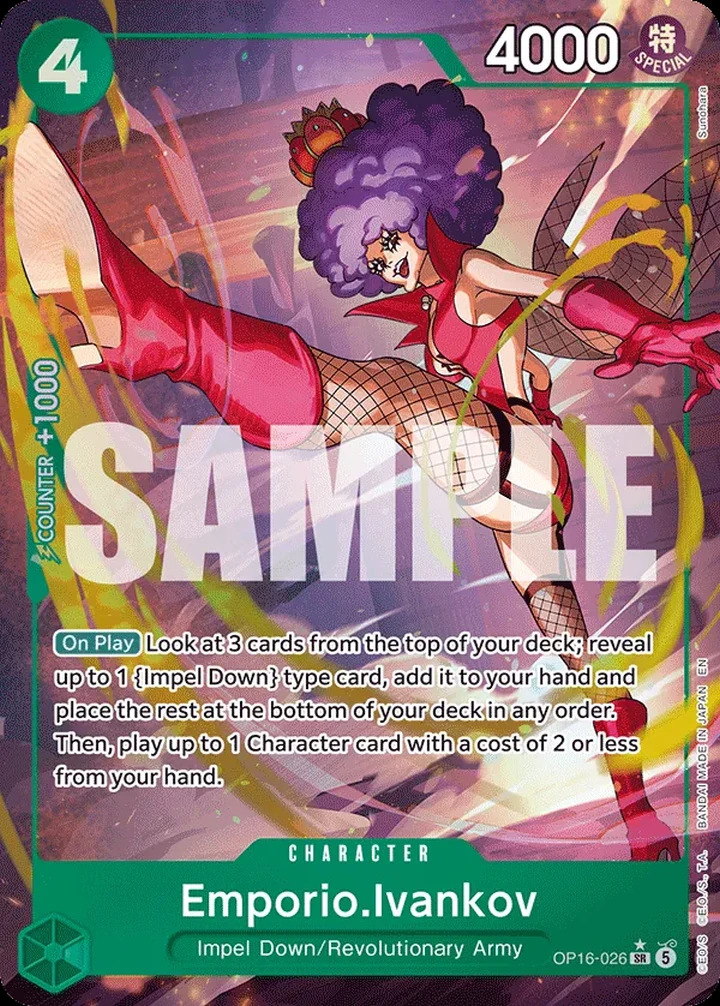 Emporio.Ivankov (OP16-026) (V.2)