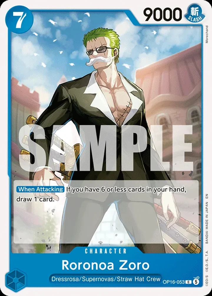 Roronoa Zoro (OP16-053)