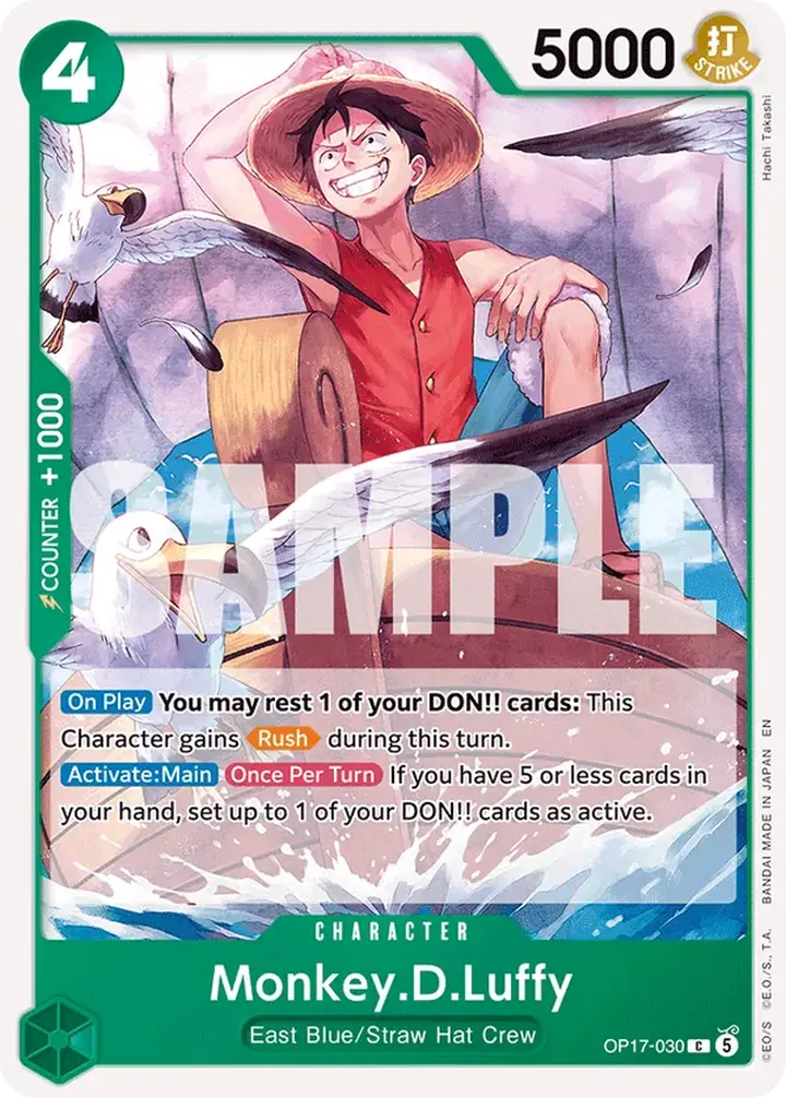 Monkey.D.Luffy (OP17-030)