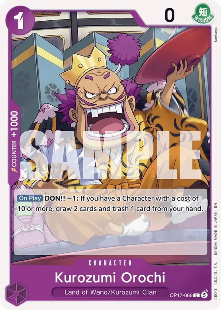 Kurozumi Orochi (OP17-066)