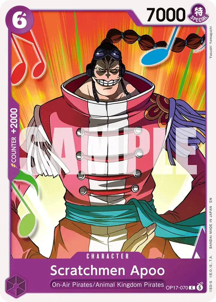 Scratchmen Apoo (OP17-070) (V.1)