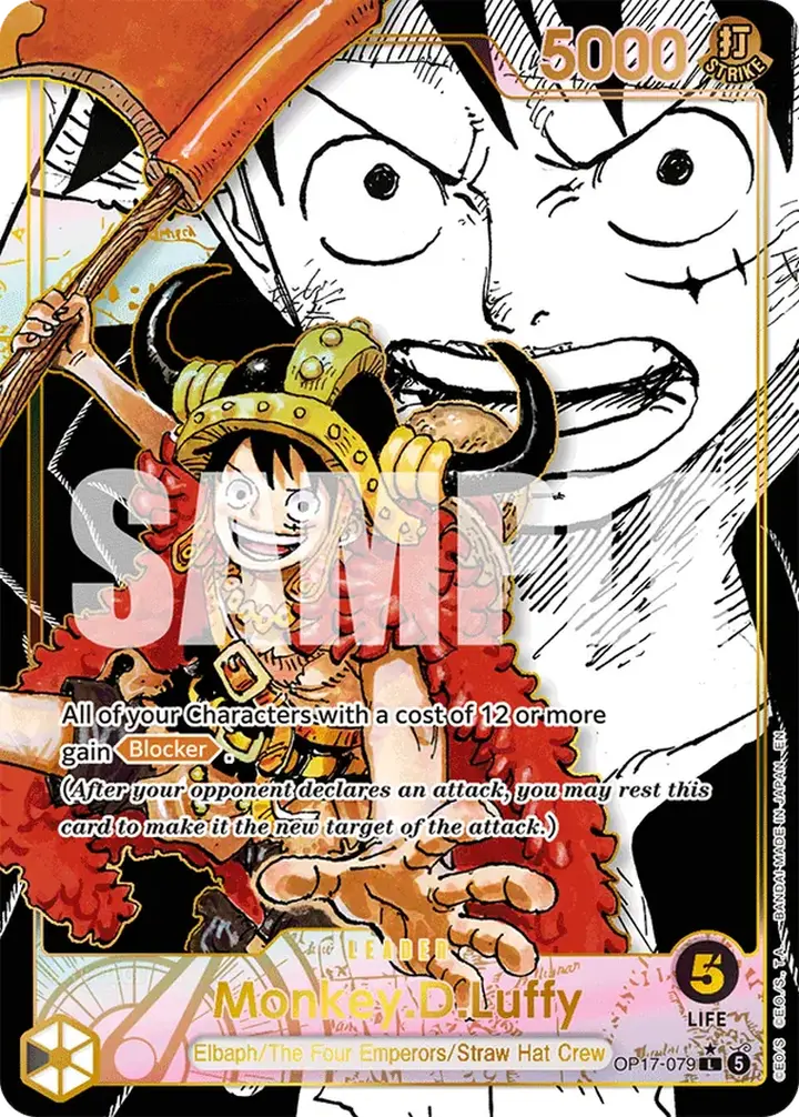 Monkey.D.Luffy (OP17-079) (V.3)
