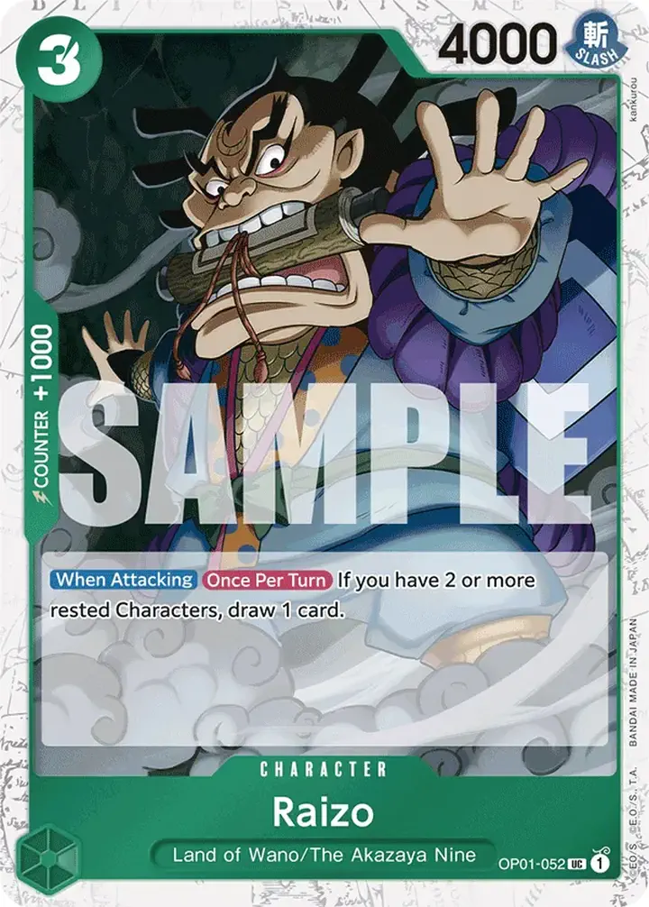 Raizo (OP01-052) (V.2)