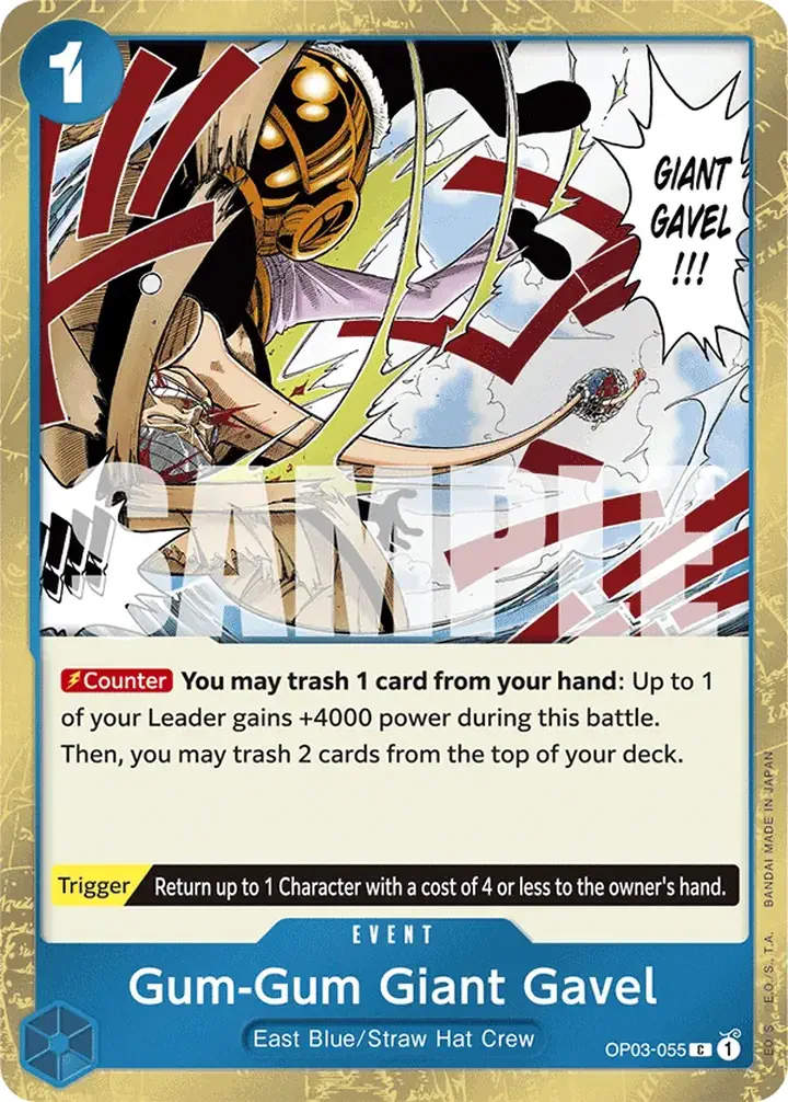 Gum-Gum Giant Gavel (OP03-055) (V.2)