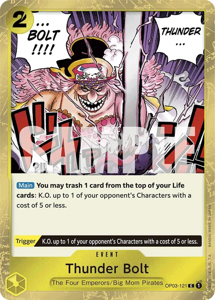 Thunder Bolt (OP03-121) (V.2)