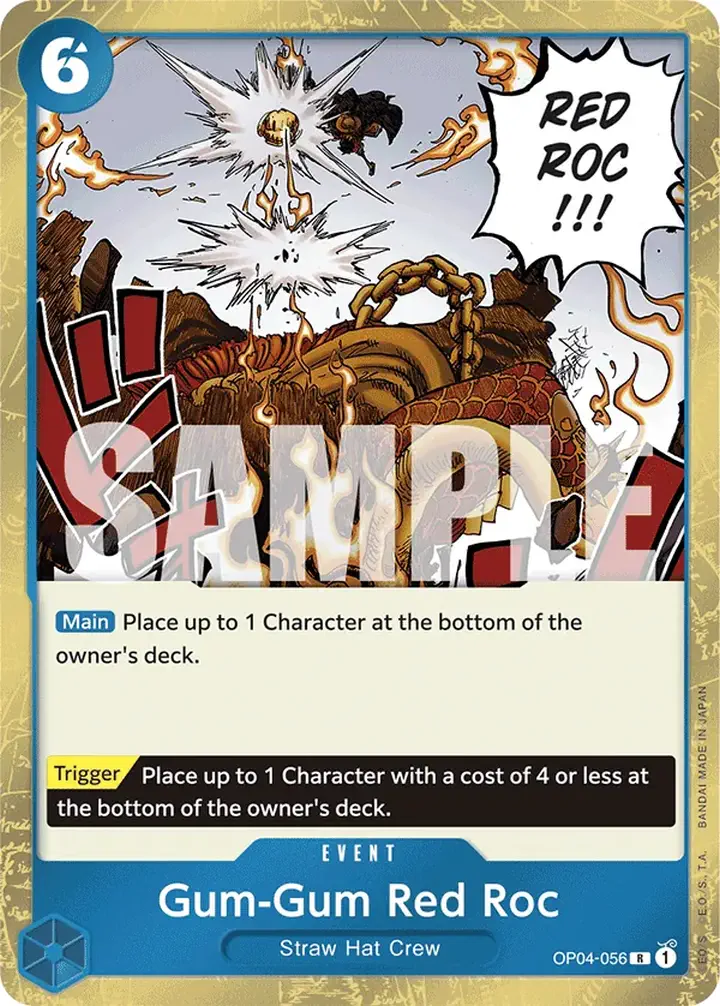 Gum-Gum Red Roc (OP04-056) (V.2)