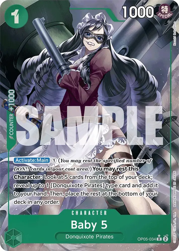 Baby 5 (OP05-034) (V.3)