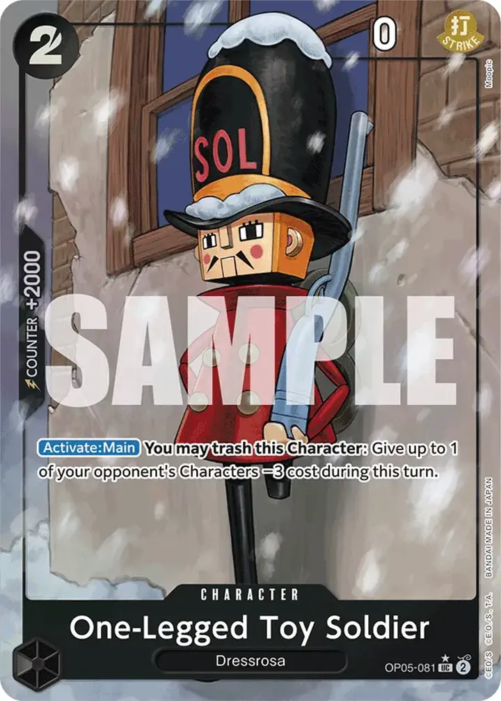 One-Legged Toy Soldier (OP05-081) (V.3)