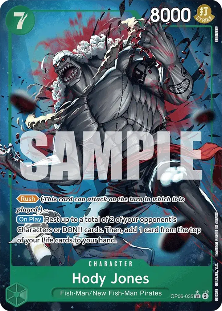 Hody Jones (OP06-035) (V.2)