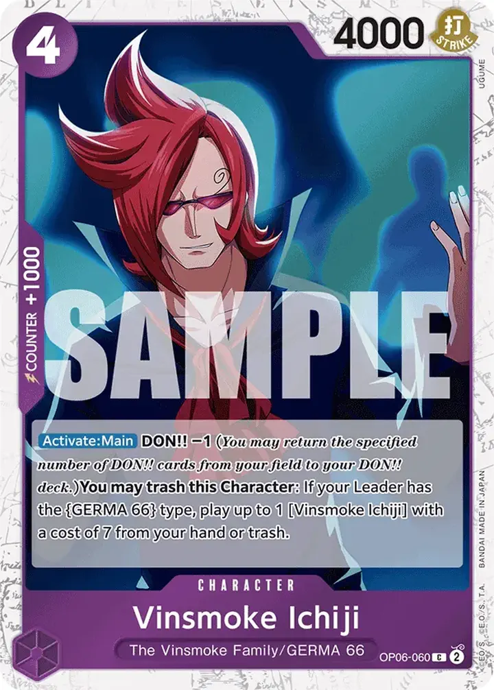 Vinsmoke Ichiji (OP06-060) (V.2)