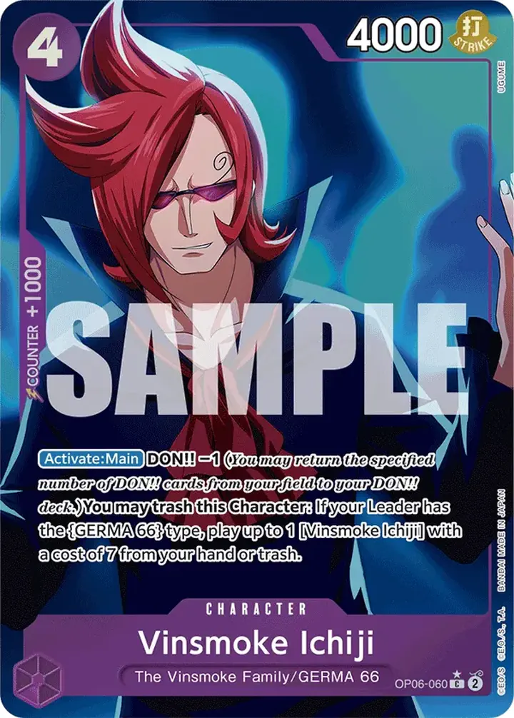 Vinsmoke Ichiji (OP06-060) (V.3)