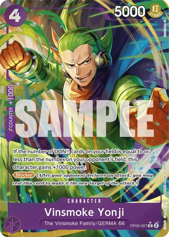 Vinsmoke Yonji (OP06-067) (V.4)