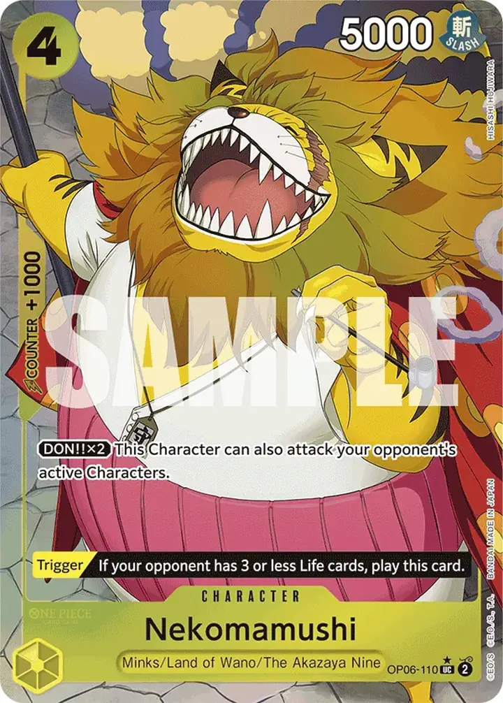 Nekomamushi (OP06-110) (V.3)